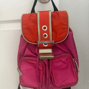 Vintage Prada Nylon Orange & Pink